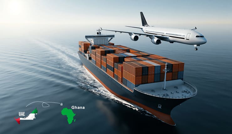 Cargo to Ghana from Dubai